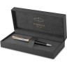 Ручка шариковая PARKER SONNET PREMIUM K537 Metal Black GT M 2119787